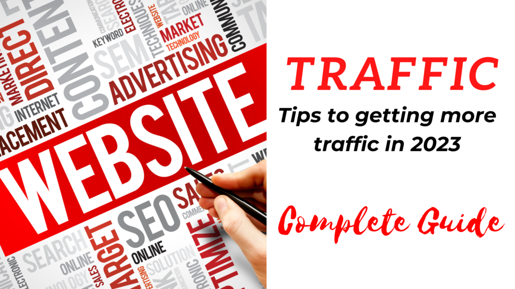 Tips to increasing website traffic